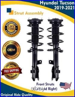 Premium OE Front Struts for 2019-2021 Hyundai Tucson 2.0L 2.4L Lifetime Warranty