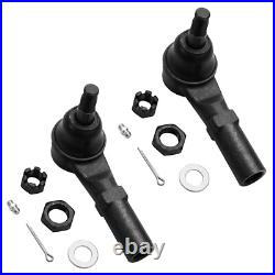 RWD Steering Rack and Pinion Outer Tie Rod for 2006 2011 Dodge Ram 2500 3500