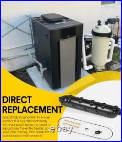 Raypak Pool Heater Replacement Return Header Kit with Seal and Flange Nut