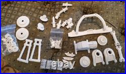 Resin Complete Rear End Parts For 32 Revell monogram 1/8 Model Sand Mold Kit