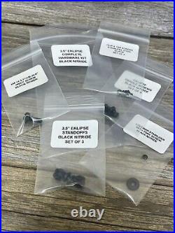 Rick Hinderer Eklipse 3.5 Complete Hardware Parts Kit SS Black Nitride New