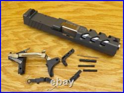 Rock Slide USA Complete Upper for Glock 19 9mm With SS Barrel & LPK RMR Tungsten