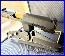 Sig P320 Full Size Slide Night Sights Optics Cut Complete 4.7 Upper +FREE KNIFE