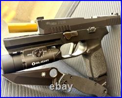 Sig P320 Full Size Slide Night Sights Optics Cut Complete 4.7 Upper +FREE KNIFE