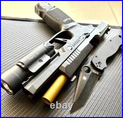 Sig P320 Full Size Slide Night Sights Optics Cut Complete 4.7 Upper +FREE KNIFE