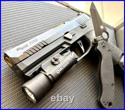 Sig P320 Full Size Slide Night Sights Optics Cut Complete 4.7 Upper +FREE KNIFE