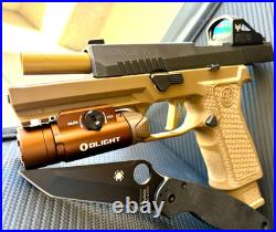 Sig P320 Full Size Slide with Red Dot Sight RMR Cut Complete 4.7 Upper FREE KNIFE