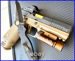 Sig P320 Full Size Slide with Red Dot Sight RMR Cut Complete 4.7 Upper FREE KNIFE