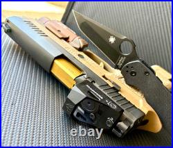 Sig P320 Full Size Slide with Red Dot Sight RMR Cut Complete 4.7 Upper FREE KNIFE