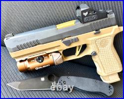 Sig P320 Full Size Slide with Red Dot Sight RMR Cut Complete 4.7 Upper FREE KNIFE