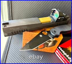 Sig P320 Full Size Slide with Red Dot Sight RMR Cut Complete 4.7 Upper FREE KNIFE