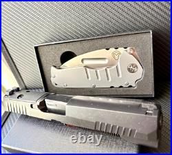 Sig P320 Full Size Slide with Romeo Optics Cut Complete 4.7 M17 Upper +FREE KNIFE