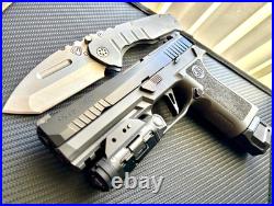 Sig P320 Full Size Slide with Romeo Optics Cut Complete 4.7 M17 Upper +FREE KNIFE