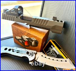 Sig P320 Legion Slide Compensator + Red Dot Sight Complete Full Size RMR Upper