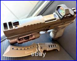 Sig P320 Legion Slide Compensator + Red Dot Sight Complete Full Size RMR Upper