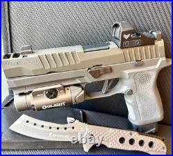Sig P320 Legion Slide Compensator + Red Dot Sight Complete Full Size RMR Upper