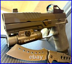 Sig P320 Legion Slide Compensator + Red Dot Sight Complete Full Size RMR Upper