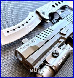 Sig P320 Legion Slide Compensator + Red Dot Sight Complete Full Size RMR Upper