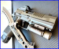 Sig P320 Legion Slide Compensator + Red Dot Sight Complete Full Size RMR Upper