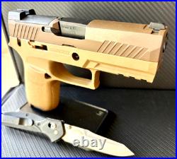 Sig P320 M18 Slide Complete Compact 3.9 Upper Leupold DPP Optics Cut FREE KNIFE