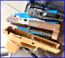 Sig P320 M18 Slide Complete Compact 3.9 Upper Leupold DPP Optics Cut FREE KNIFE