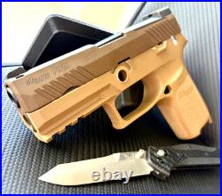 Sig P320 M18 Slide Complete Compact 3.9 Upper Leupold DPP Optics Cut FREE KNIFE