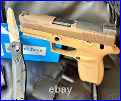 Sig P320 M18 Slide Complete Compact 3.9 Upper Leupold DPP Optics Cut FREE KNIFE