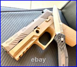 Sig P320 M18 Slide Complete Compact 3.9 Upper Leupold DPP Optics Cut FREE KNIFE