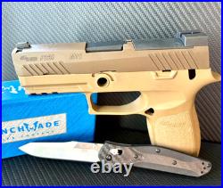 Sig P320 M18 Slide Complete Compact 3.9 Upper Leupold DPP Optics Cut FREE KNIFE