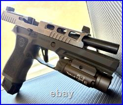 Sig P320 ProCut Slide Leupold DPP Cut Complete Full Size 4.7 Upper +FREE KNIFE