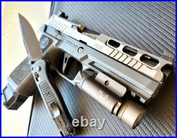 Sig P320 ProCut Slide Leupold DPP Cut Complete Full Size 4.7 Upper +FREE KNIFE