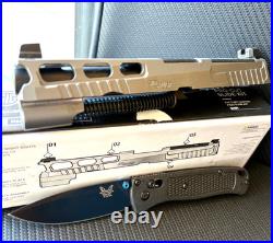 Sig P320 ProCut Slide Leupold DPP Cut Complete Full Size 4.7 Upper +FREE KNIFE
