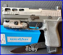 Sig P320 ProCut Slide Leupold DPP Cut Complete Full Size 4.7 Upper +FREE KNIFE