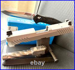 Sig P320 Slide Optimus Barrel Complete Compact 3.9 Upper Optics Cut +FREE KNIFE