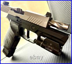 Sig P320 Slide Optimus Barrel Complete Compact 3.9 Upper Optics Cut +FREE KNIFE