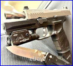 Sig P320 Slide Optimus Barrel Complete Compact 3.9 Upper Optics Cut +FREE KNIFE