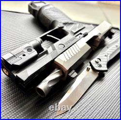 Sig P320 Slide Optimus Barrel Complete Compact 3.9 Upper Optics Cut +FREE KNIFE
