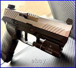 Sig P320 Slide Optimus Barrel Complete Compact 3.9 Upper Optics Cut +FREE KNIFE