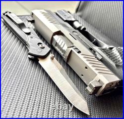 Sig P320 Slide Optimus Barrel Complete Compact 3.9 Upper Optics Cut +FREE KNIFE