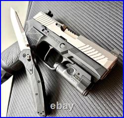 Sig P320 Slide Optimus Barrel Complete Compact 3.9 Upper Optics Cut +FREE KNIFE