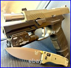 Sig P320 Slide with Agency Arms Barrel Complete M18 Compact 3.9 Upper +FREE KNIFE