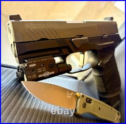 Sig P320 Slide with Agency Arms Barrel Complete M18 Compact 3.9 Upper +FREE KNIFE