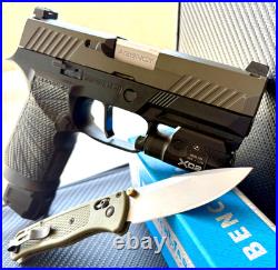 Sig P320 Slide with Agency Arms Barrel Complete M18 Compact 3.9 Upper +FREE KNIFE