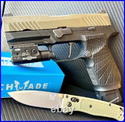Sig P320 Slide with Agency Arms Barrel Complete M18 Compact 3.9 Upper +FREE KNIFE