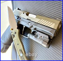 Sig P320 Slide with Agency Arms Barrel Complete M18 Compact 3.9 Upper +FREE KNIFE