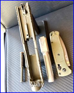Sig P320 Slide with Agency Arms Barrel Complete M18 Compact 3.9 Upper +FREE KNIFE
