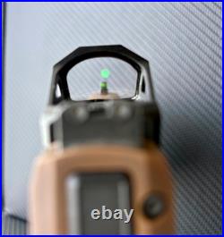 Sig P320 Slide with Red Dot Sight Complete M18 Compact 3.9 Upper FDE +FREE KNIFE