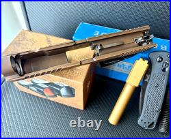 Sig P320 Slide with Red Dot Sight Complete M18 Compact 3.9 Upper FDE +FREE KNIFE