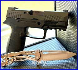 Sig P320 X-Compact Slide Night Sights & Optics Cut Complete 3.6 Upper +EXTRAS