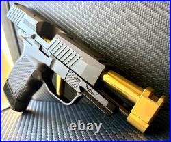 Sig P365XL Slide + Zaffiri Threadless Compensator Complete 3.7 Upper FREE KNIFE